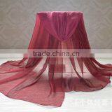 Trend All-match Long Large Gradient Color Ladies' Foulard Scarf Muslim Hijabs thumbnail-3