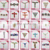 Fashion T Shape Arcylic Beads Rhinestone Shoe Decorationl Sandals Ornaments for Ladies thumbnail-5