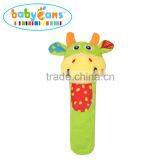 Babyfans Cute Design Baby Rattle Toy Soft Plush Animal Baby Toys Baby Rattle Toys thumbnail-6