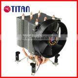 Aluminum Fin Intel Core i7 i5 LGA 1156 1366 CPU Copper Heat Pipe 12V 90mm Cooling Fan Cooler