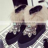 Korean New Styles Snow Woman Canadian Fur Snow Boot Made in China thumbnail-4