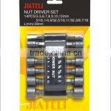 ANSI Standards High Quality CRV Nut Driver Set