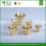 Wholesales expanding brass parts customized holes Hvac distributor