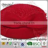 Bridal Wedding Lady Hat Wool Fascinator Church Women Hat thumbnail-6