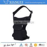 Canvas Tactical Motorcycle Rider Belt Waist Fanny Pack Drop Leg Bag