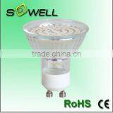 220-240V 3W GU10 2835SMD 20pcs Glass 50*H53mm CE RoHS LED Spot Lighting Lamps