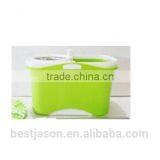 2014Four Wheel Eco-friendly Stainless Steel Basket for Plastic Mop Bucket