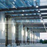 Steel Frame Glass Door Canopy