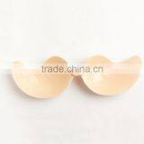 OEM Hot Nude Sexy Silicone Invisible Strapless Backless Quarter Cup Bra thumbnail-4