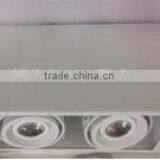 Twin Whitesurface Mounted Lighting Fixture for MR16/GU10/G5.3 Lamp Holder