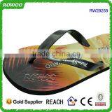 Wholesale Entire Black EVA Sublimation/Heat Transfer Printing Flip Flops thumbnail-3