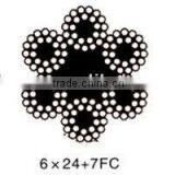 Steel Wire Rope 6 x 24
