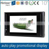 Flintstone 10 Inch Plastic Casing Motion Activated Tft Lcd tv Screens, Pos Display, Pop ad Player thumbnail-5