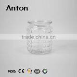 Round Tapered Clear Glass Candlestick Holder thumbnail-1