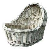 Hot Sale High Quality Willow Baby Basket thumbnail-1