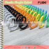 Office and School Notebook School Single Plastic Spiral Binding
