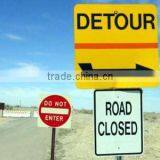 Metal Traffic Signs,Reflective Aluminum Traffic Signs,Detour Sign,Road Sign,
