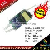 Promotion HG-2232-7953 LED driver 220V 3*1W