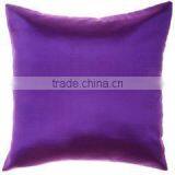 20x20 Inch Purple Color Solid Throw Pillow Cover thumbnail-1
