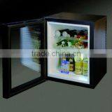 40L Black Door Hotel Mini Fridge With Absorption System thumbnail-4