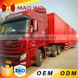 3 Axle Dry Van Semi Trailer Cargo Box Trailer for China Manufacture thumbnail-4