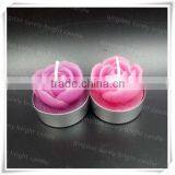 Hot Selling Wedding Candle Gift Giveaway Flower Shaped Tealight Candles thumbnail-3