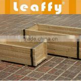 LEAFFY-Wooden Planter Set