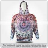 Sublimation Printed Fleecy Hoodies, Cool Custom Sublimation Hoodie Sweatshirts thumbnail-4