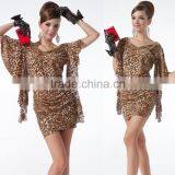 Sexy Cropped Satin Ruffle Gloves Accessory Women Short Gloves thumbnail-5