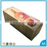 Corrugated Two Tuck End Box Packaging for Wine Bottle