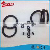 Black NBR Rubber o Ring for Toilet Component 75MM O.D. 58MM I.D. Rubber Seal