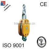 WITH HOOK REGULAR DOUBLE WOOD PULLEY BLOCK thumbnail-5