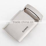 Company Logo Plain Flat Metal Belt Buckle Backs Easy Release thumbnail-2