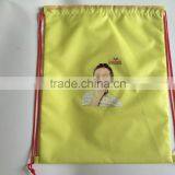 Promotional 210d Polyester Drawstring Backpack thumbnail-3
