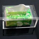decorative clear acrylic tissue box