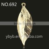 golden leaf DIY jewelry accessories hair accessories DIY handmade-692