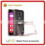 [UPO] High Quality Hybrid Clear Crystal Hard Arcylic PC Tpu Phone Cover Case for Huawei Y538,for Huawei Y538 Cover thumbnail-1