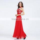 V-1031 Hot Red Chiffon Latest Designs Unique Gorgeous Prom Dress 2016 thumbnail-4
