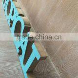 Blue Wholesale Craf Laser Cut Wooden Letter for Decoration thumbnail-3