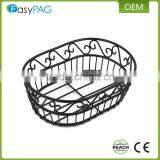 Factory Manufacture Scroll Shape Metal Wire Home Kitchen Bread Basket thumbnail-5