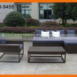Outdoor Indoor Rattan Corner Sofa Set Sectional With Aluminium Frame thumbnail-1