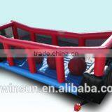 New Design Outdoor Used Commercial Funny Game Inflatable Wipeout Price, Inflatable Wipe Out Rental