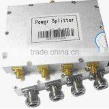 0.4-3GHz 4-way RF Microstrip Power Splitters