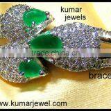Emerald Stud Bracelet thumbnail-1