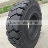Well Reputed Trailer Solid Tyres 4.00-8 6.50-10 Scissor Lift Tire for Semi Seaport Airport Trailer thumbnail-6