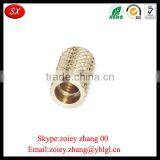 CNC Parts Knurled Threaded Brass Inserts For Fastener Parts thumbnail-2