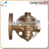 ODM Customized Cam Switch Bronze Casting Part/Integral Pipe Flange Zinc Casting Part/Connector Base Sand Casting Part thumbnail-6