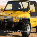 EEC&EPA 1100cc Gas Powerfull Jeep UTV for Sale (TKG1100E-Y) thumbnail-1