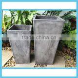 Not Coated Egg Shape High-quality Fiberglass Flower Pot Wholesale thumbnail-2