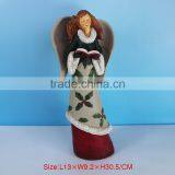 Resin Winged Guardian Angel Statue thumbnail-2